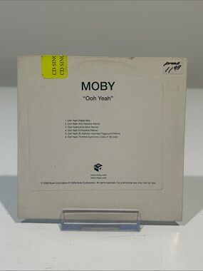 🤯5 for $20🤯 Moby “Ooh Yeah • Remixes” CDr [Dance House Pop Promo Single]